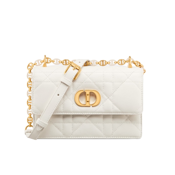 DOR MISS CARO MINI BAG WHITE 19CM S5169UDAXM030