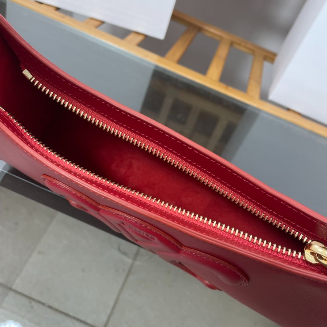 CE CUIR TRIOMPHE BAGS 24CM PINK