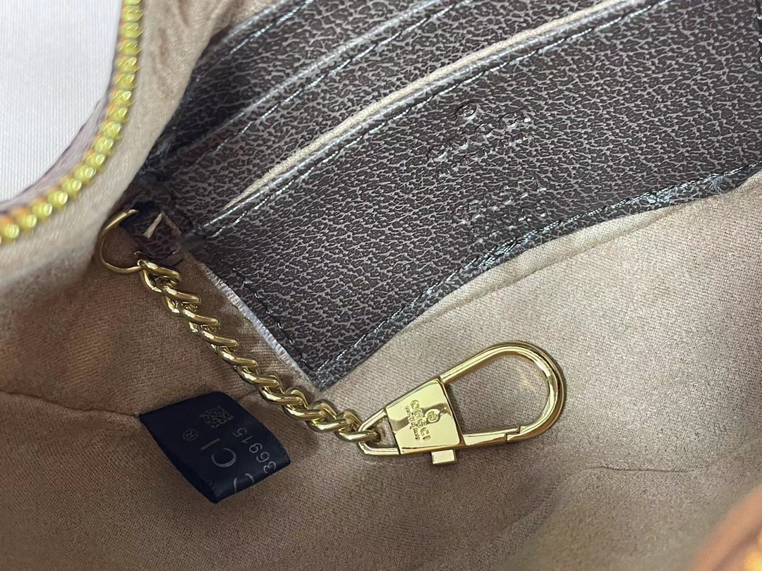 GG OPHIDIA JUMBO GG MINI BAG CAMEL 20CM 658551 UKMDG 2570
