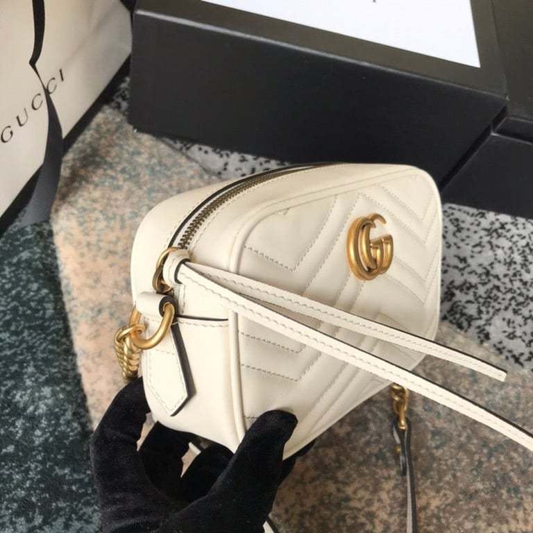 GG MARMONT SMALL MATELASSE SHOULDER BAG