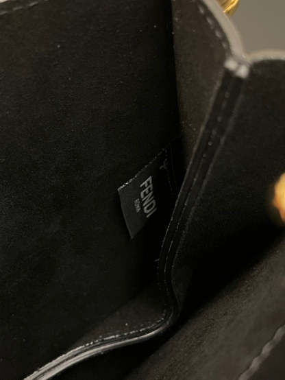 FI Touch Black Bag For Woman 19cm/7.5in