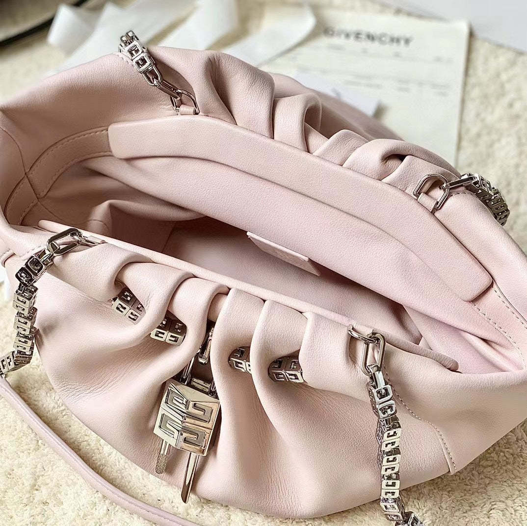gv Small Kenny Bag Blossom Pink For Women, Handbags, Shoulder Bags 12.6in/32cm GVCBB50MJB1DM-674