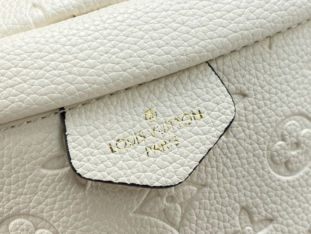 LV MONOGRAM EMPREINTE CREME BUMBAG M44836