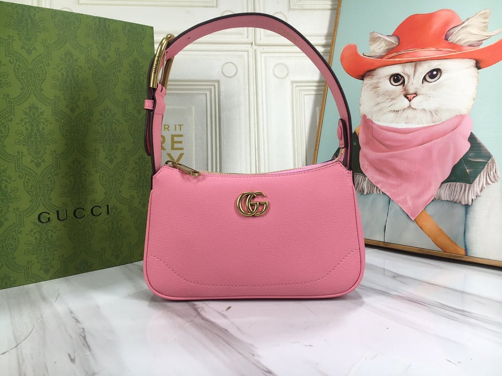 GG APHRODITE MINI SHOULDER BAG 21CM PINK