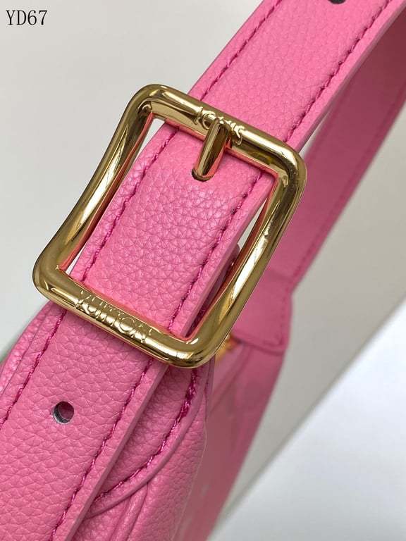 LUV MONOGRAM EMPREINTE PINK SHOULDER BAG 20CM M82391