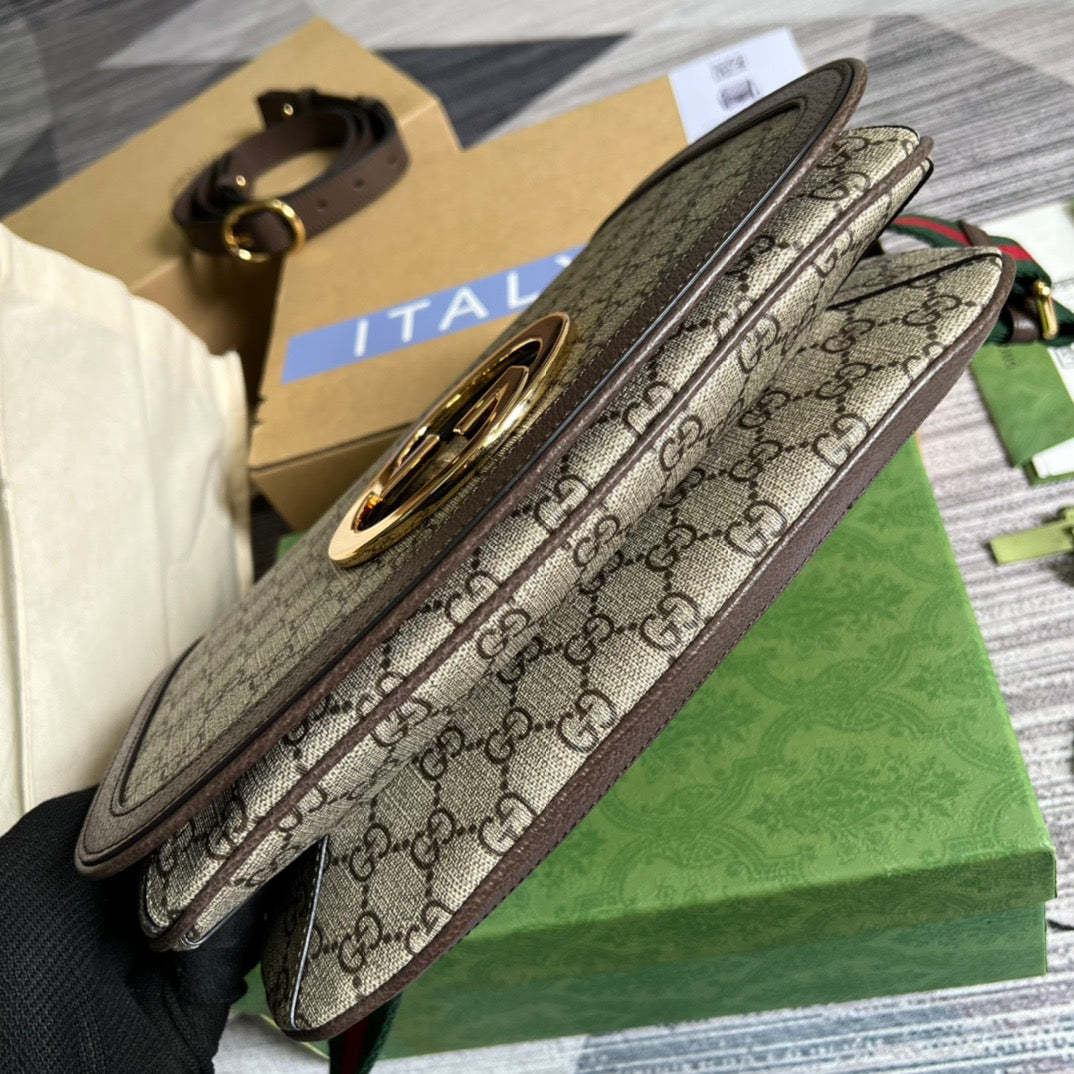 gg Blondie Medium Shoulder Bag Beige For Women, Women’s Bags 11.4in/29cm gg ‎699210 96IWG 8745