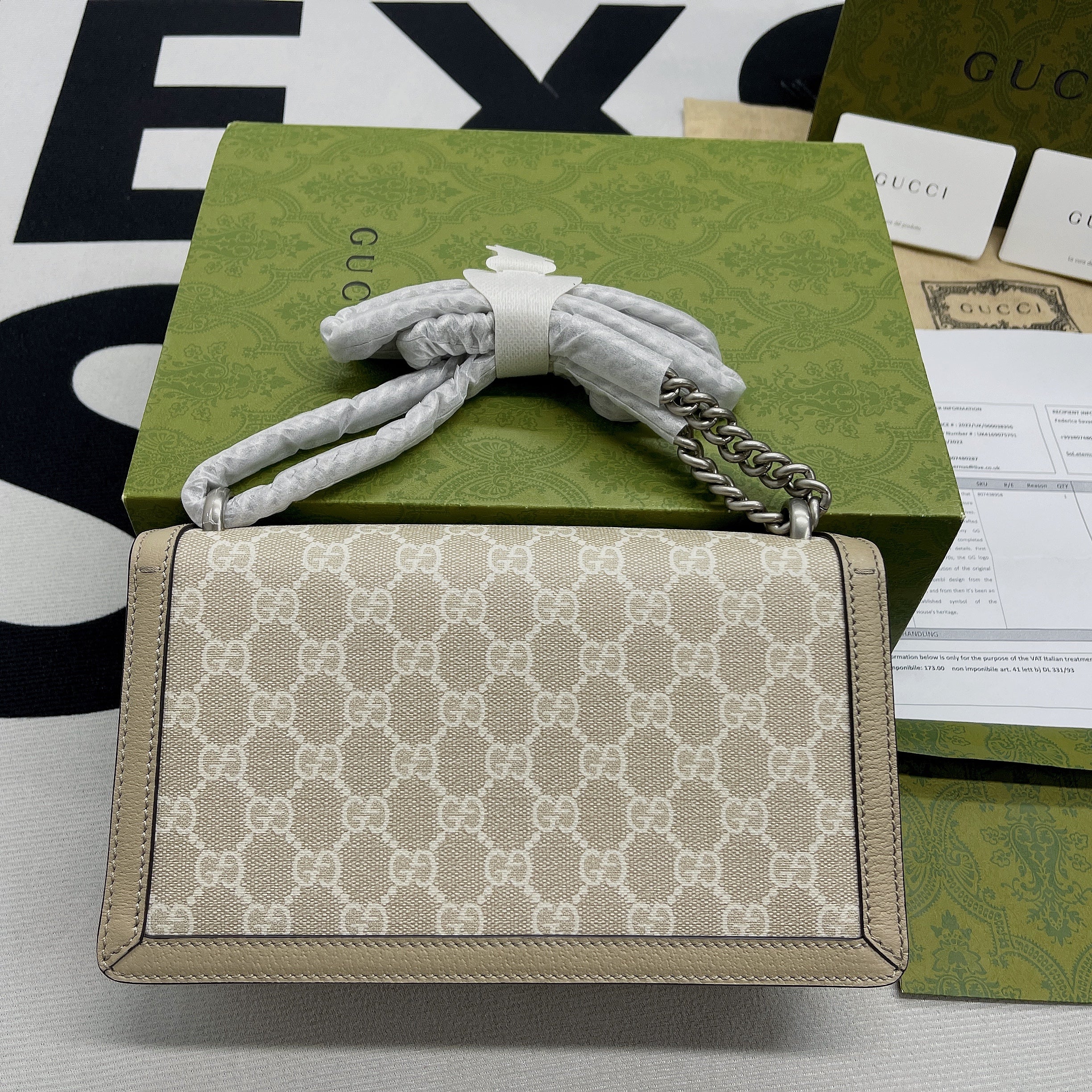 gg Dionysus Small gg Bag Beige For Women, Women’s Bags 10in/25cm gg ‎499623 UULBN 9683