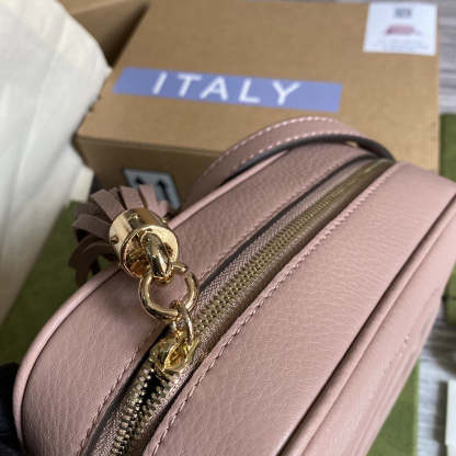 gg Soho Small Disco Bag Dust Pink For Women, Women&#8217;s Bags, Shoulder And Crossbody Bags 8in/21cm gg 308364