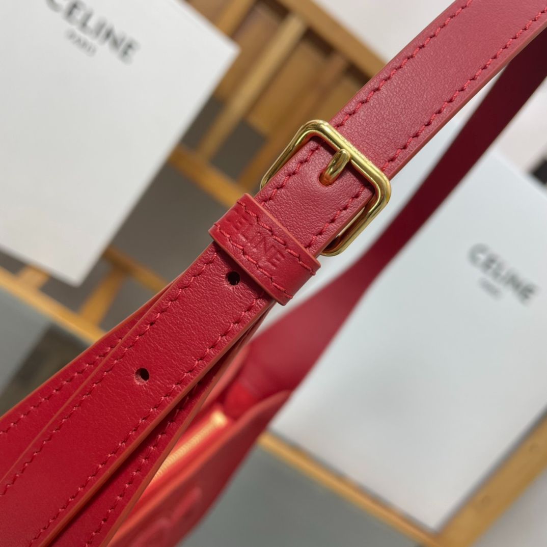 CE CUIR TRIOMPHE BAGS 24CM PINK