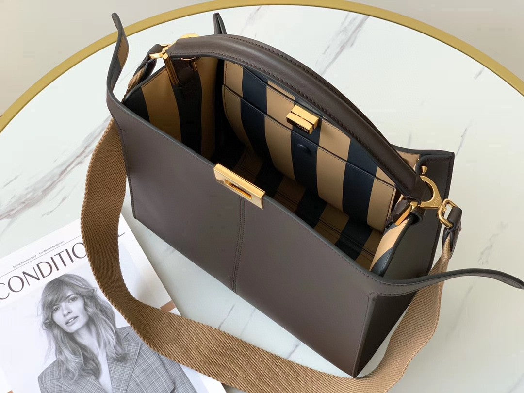 FI Peekaboo X-Lite Tote Medium Purple Bag For Woman 30cm/12in