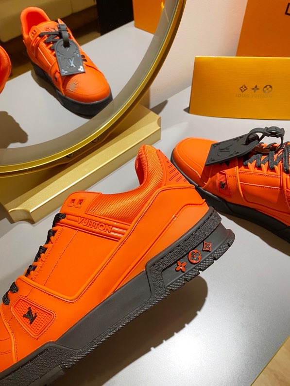 LUV TRAINER SNEAKER RUBBER ORANGE VIRGIL ABLOH