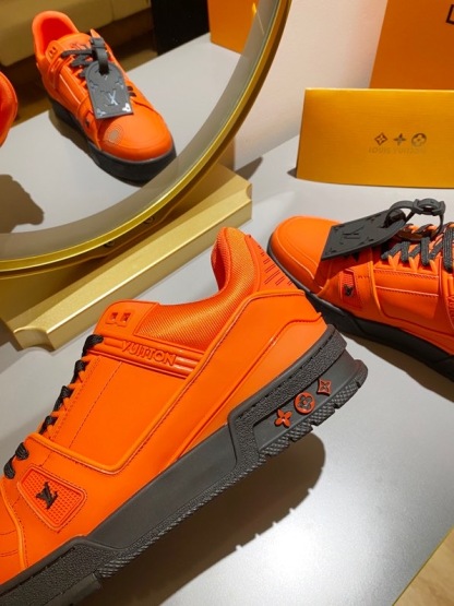 LUV TRAINER SNEAKER RUBBER ORANGE VIRGIL ABLOH