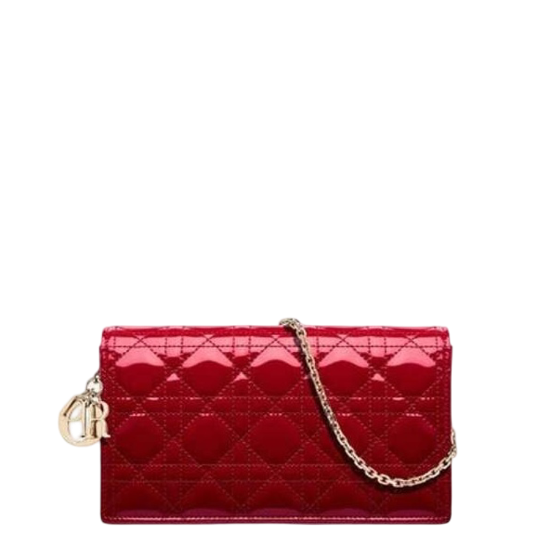 dir LADY POUCH CHERRY RED S0204OVRB_M323