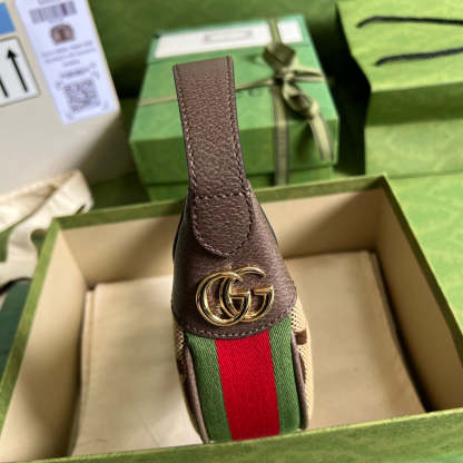 gg Ophidia Jumbo gg Mini Bag Brown For Women, Women’s Bags 7.9in/20cm gg ‎‎658551 UKMDG 2570