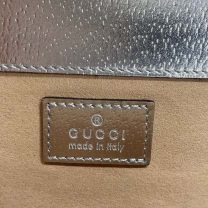 gg Dionysus Small Shoulder Bag Silver For Women, Women’s Bags 10in/26cm gg 499623 1TRBN 8173
