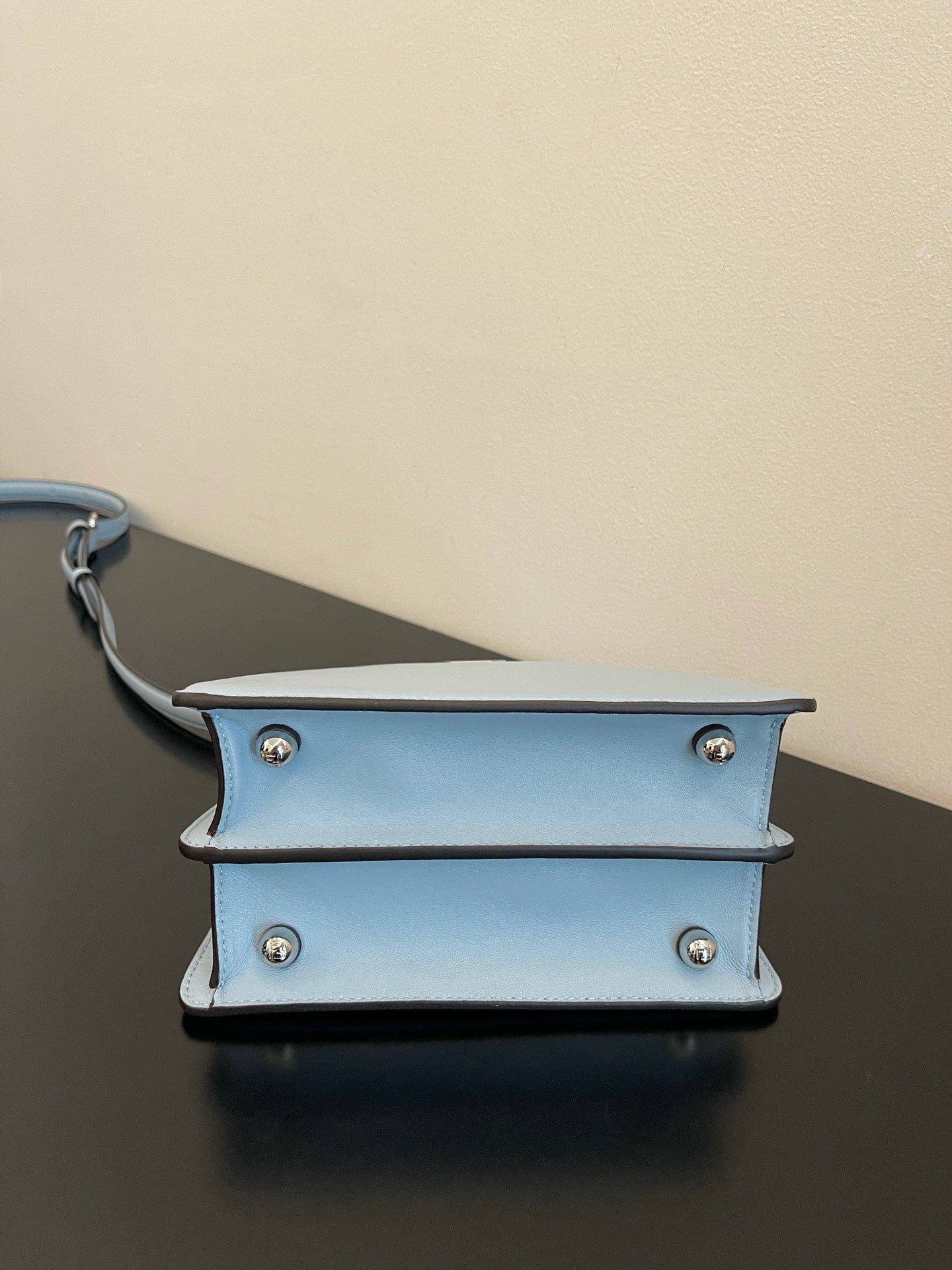 FI Peekaboo ISeeU Petite Light Blue Small Bag For Woman 20cm/8in