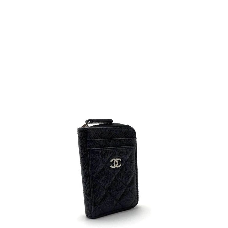 CHL ZIPPED COIN PURSE BLACK AP1650