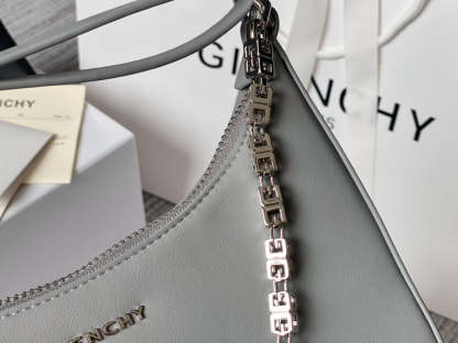 gv Small Moon Cut Out Bag Pickle For Women, Handbags, Shoulder Bags 9.8in/25cm GVC