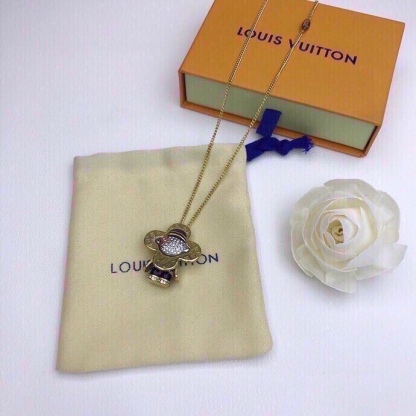 LV VIVIENNE PENDANT NECKLACE