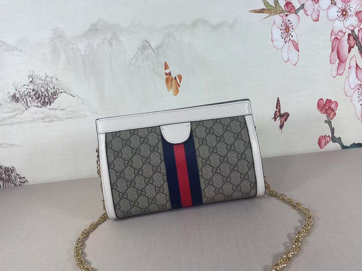 GG OPHIDIA SMALL SHOULDER BAG 26CM 503877 K05NB 9794