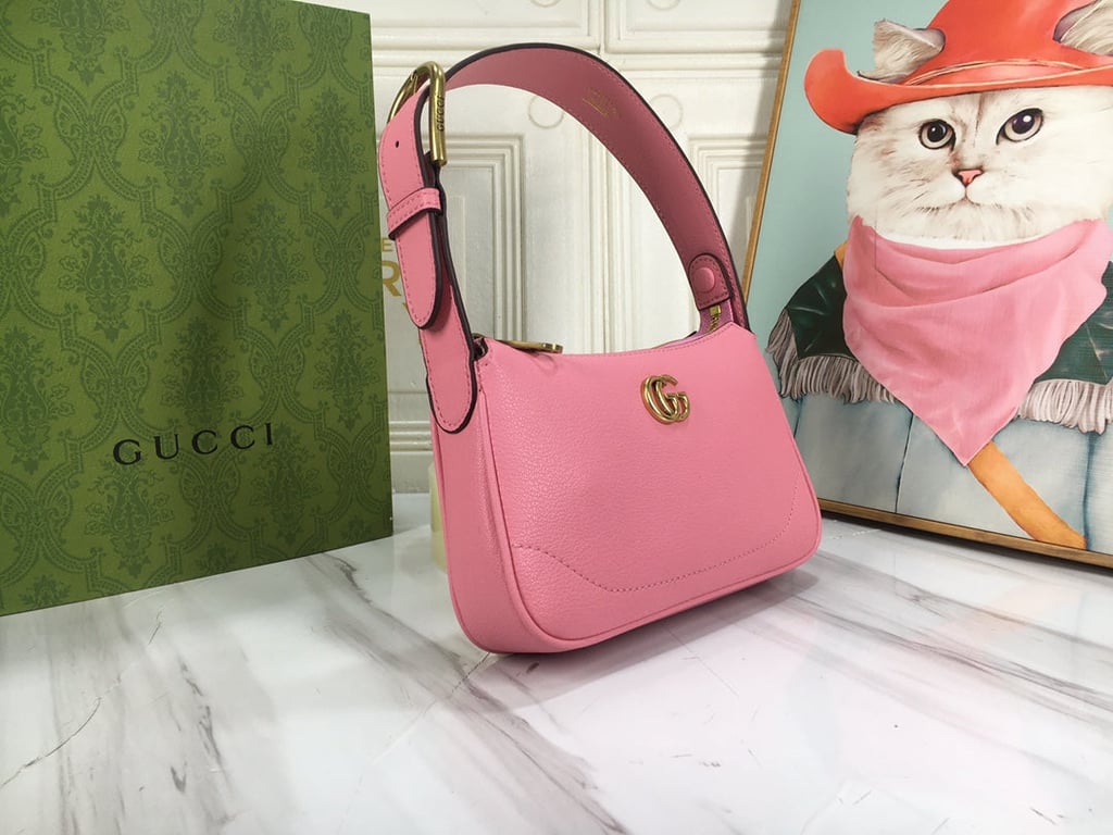 GG APHRODITE MINI SHOULDER BAG 21CM PINK