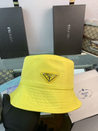 PD RENYLON BUCKET HAT SLIVER YELLOW