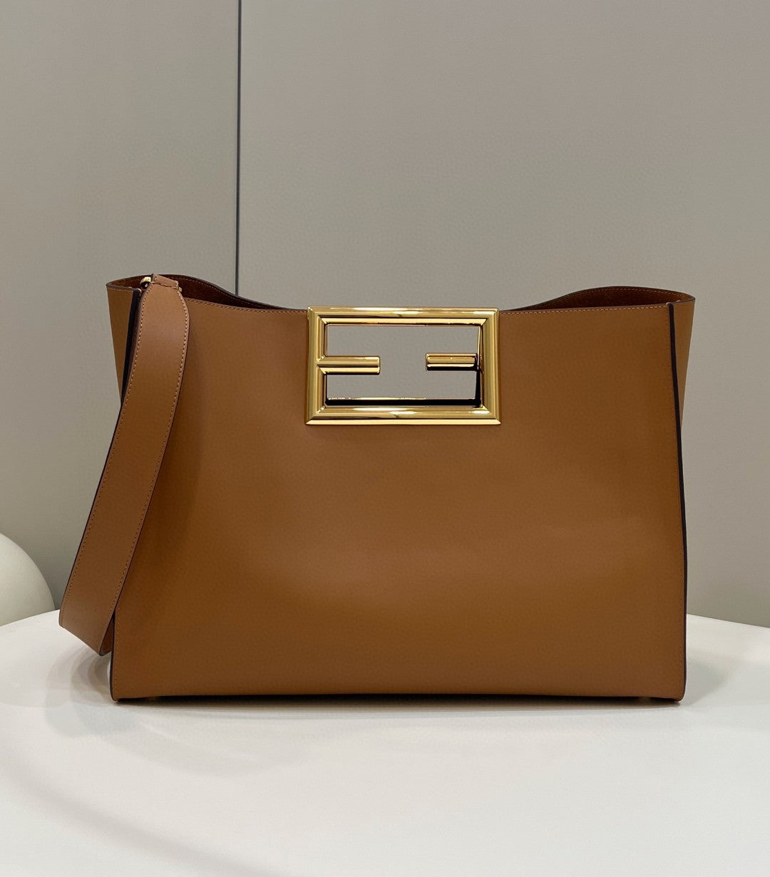 FI Way Medium Brown Bag For Woman 29.5cm/11.5in