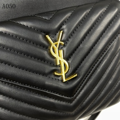 YSL JOE BACKPACK IN LAMBSKIN BLACK GOLD 29CM 6726091EL071000