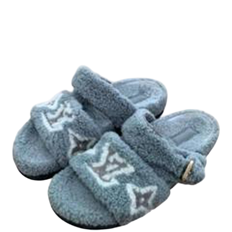 LUV WOMEN’S PASEO FLAT COMFORT MULE GREY