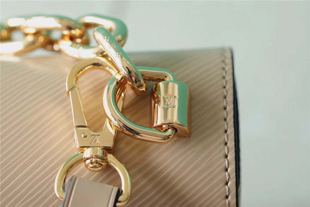 LV Twist MM Epi Beige For Women,  Shoulder And Crossbody Bags 9.1in/23cm LV