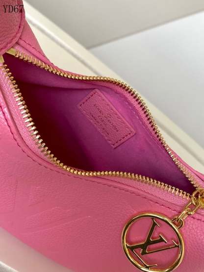 LUV MONOGRAM EMPREINTE PINK SHOULDER BAG 20CM M82391