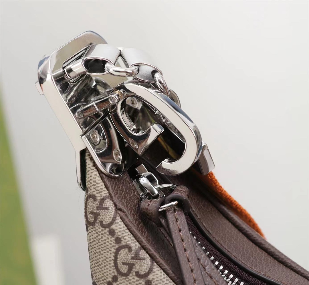 GG GG ATTACHE LARGE SHOULDER BAG 35CM 702823 96GRN 4091