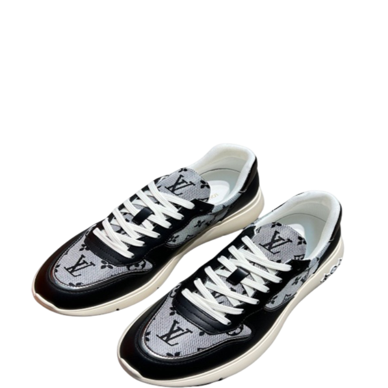 LUV RUN AWAY SNEAKER IRIDESCENT TEXTILE BLACK