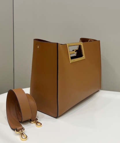 FI Way Medium Brown Bag For Woman 29.5cm/11.5in