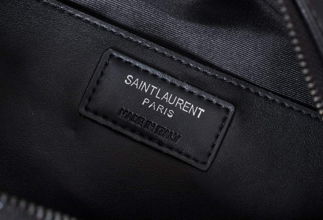 YSL LOU CAMERA BAG IN QUILTED BLACK NOIR LEATHER 23CM 612544DV7081000