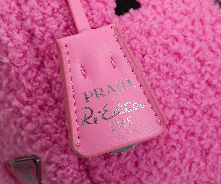 PR RE-EDITION 2000 TERRY MINI BAG PINK 22CM