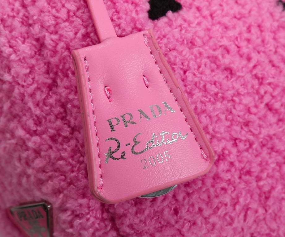 PR RE-EDITION 2000 TERRY MINI BAG PINK 22CM