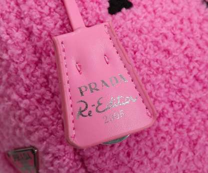 PR RE-EDITION 2000 TERRY MINI BAG PINK 22CM