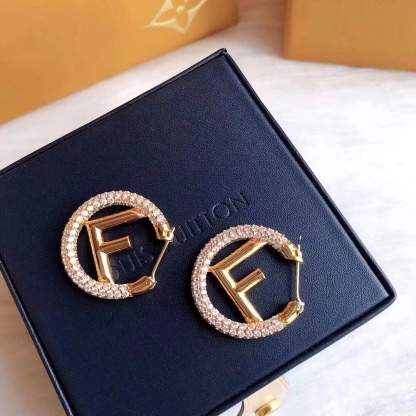 FD LOGO EARRINGS
