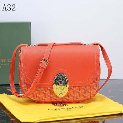 GY SEAL CLASP THE 233 BAG ORANGE 25CM