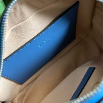 gg Marmont Matelasse Shoulder Bag Blue For Women, Women&#8217;s Bags 9.5in/24cm gg 634936 UM8BF 4340