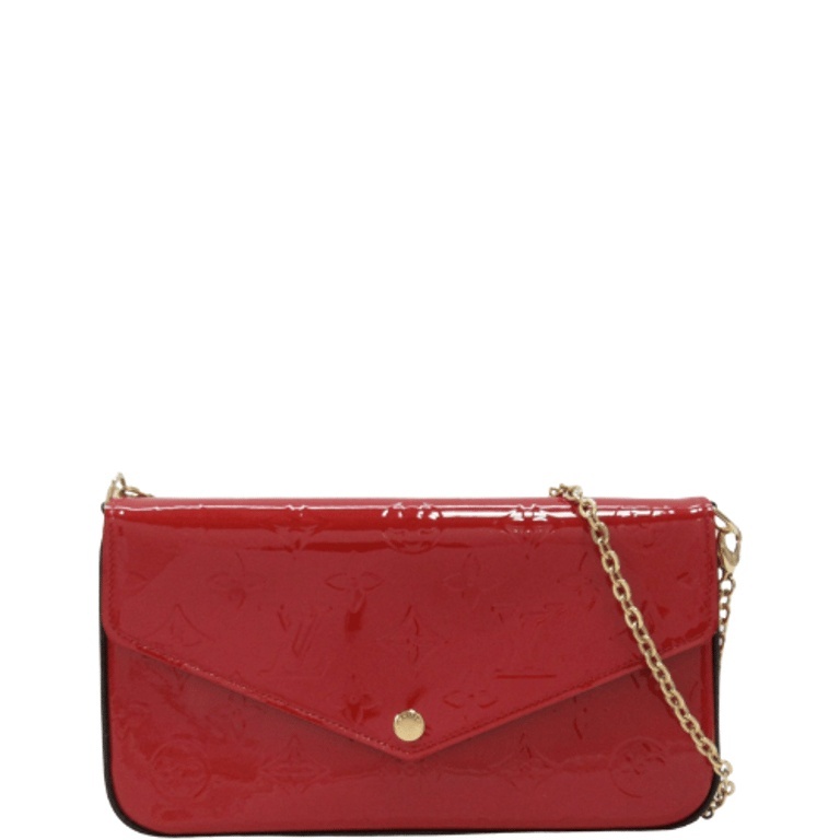 LUV POCHETTE FELICIE WINE RED 21CM