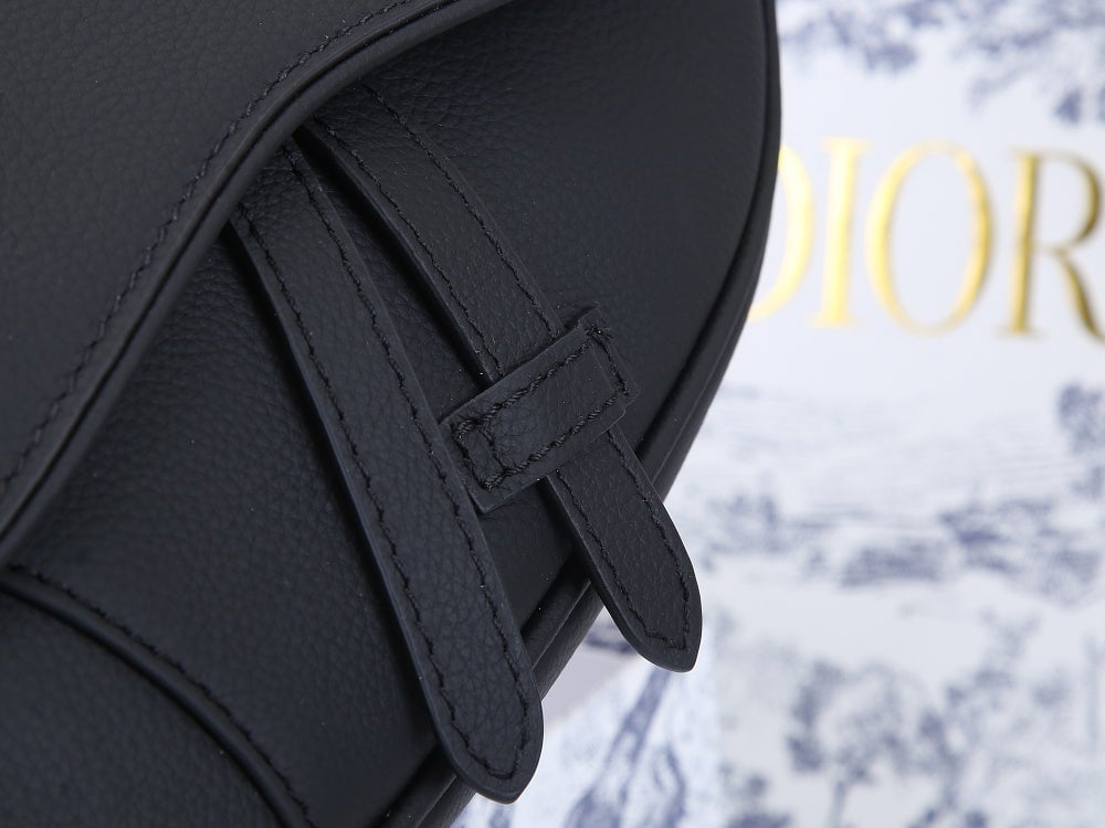 DIR MINI SADDLE BAG OBLIQUE JACQUARD BLACK