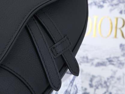 DIR MINI SADDLE BAG OBLIQUE JACQUARD BLACK