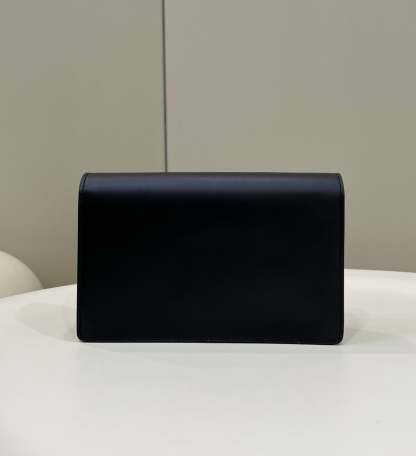 FI Wallet On Chain Mini Black Bag For Woman 13.5cm/5.5in