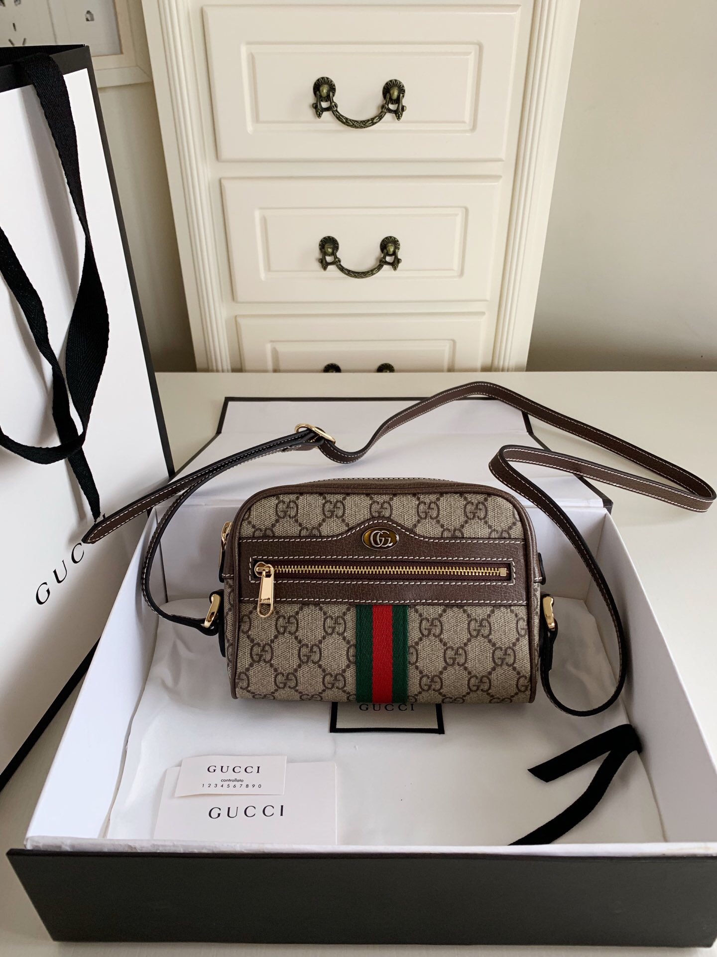 GG Ophidia GG mini bag 517350 96IWS 8745