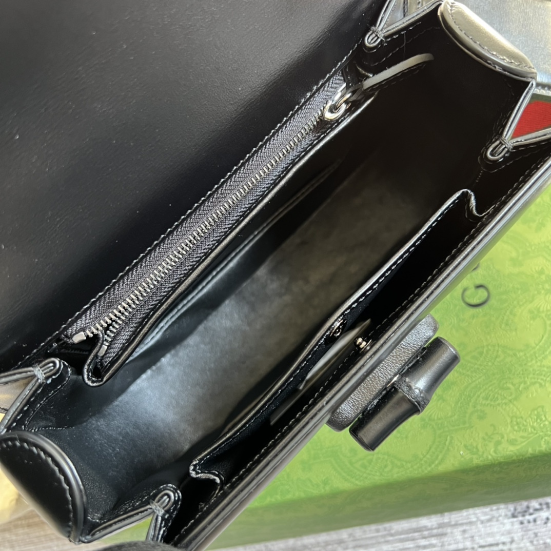 GG Bamboo 1947 small top handle bag  675797 10ODP 1060