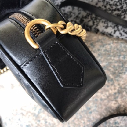 GG MARMONT SMALL MATELASSE SHOULDER BAG 447632 DTD1T 1000