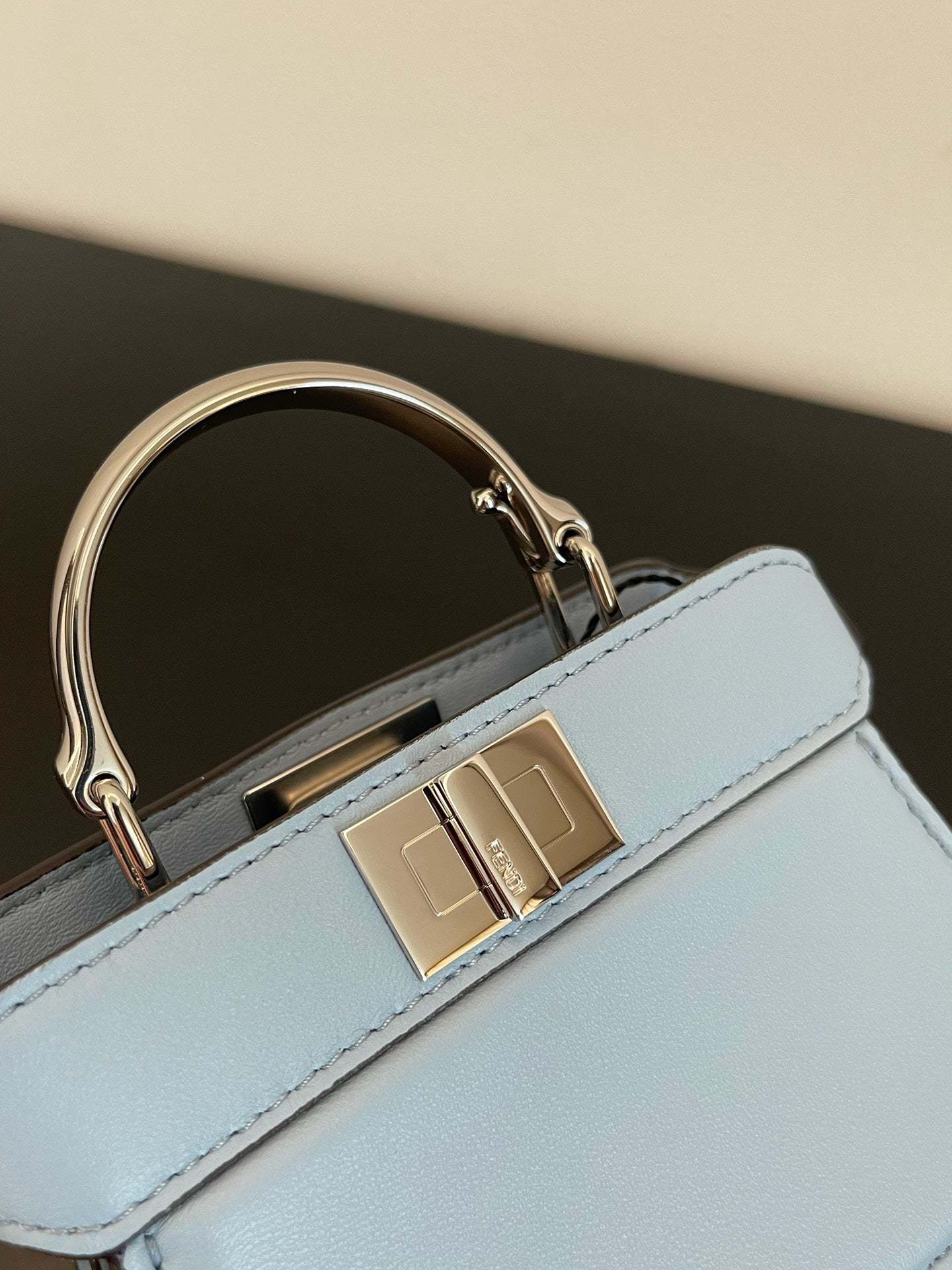 FI Peekaboo ISeeU Petite Blue Micro Bag For Woman 11cm/4.5in