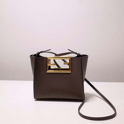 FI Way Small Dark Grey Bag For Woman 17.5cm/7in